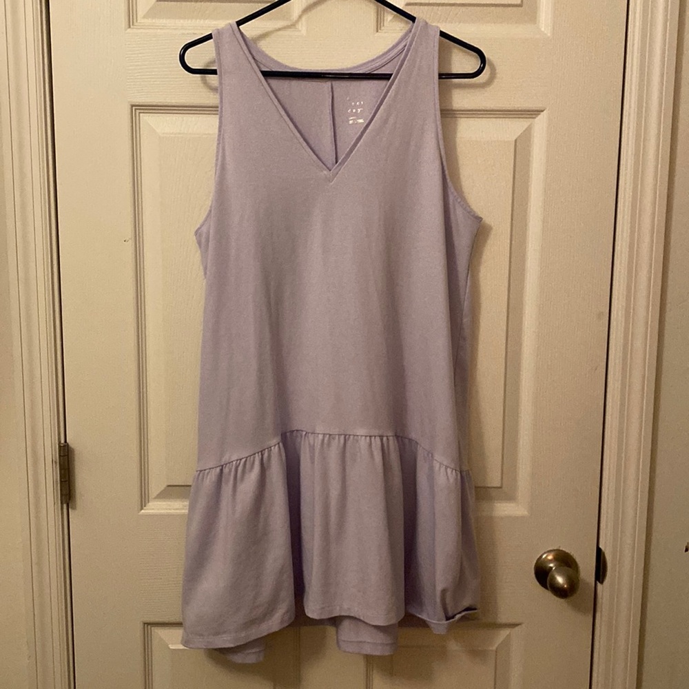Sleeves Hem Knit Dress